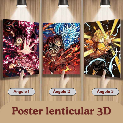 Póster lenticular 3D